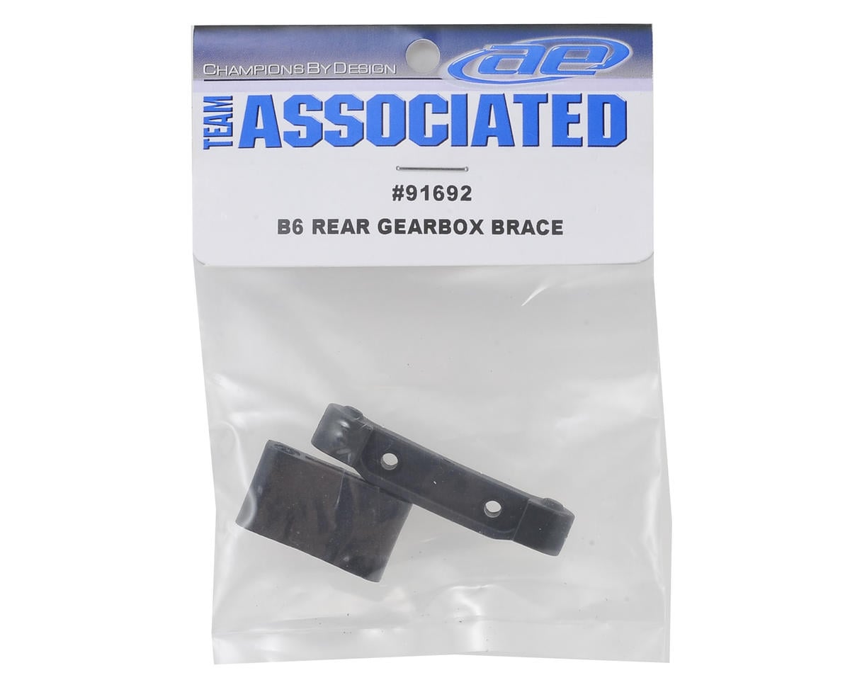 Team Associated B6 Rear Gearbox Brace & Arm Mount Set