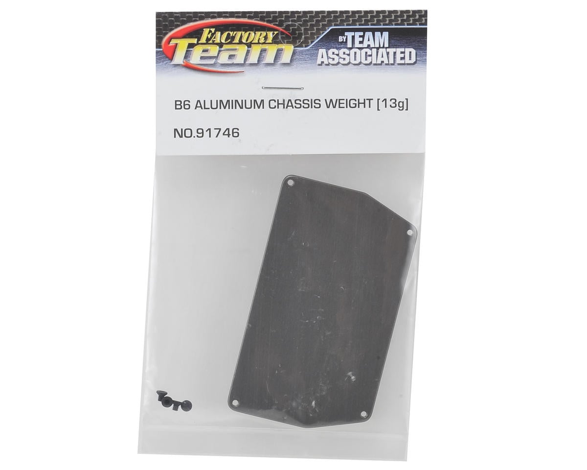 Team Associated B6 Aluminum Chassis Weight (13g)