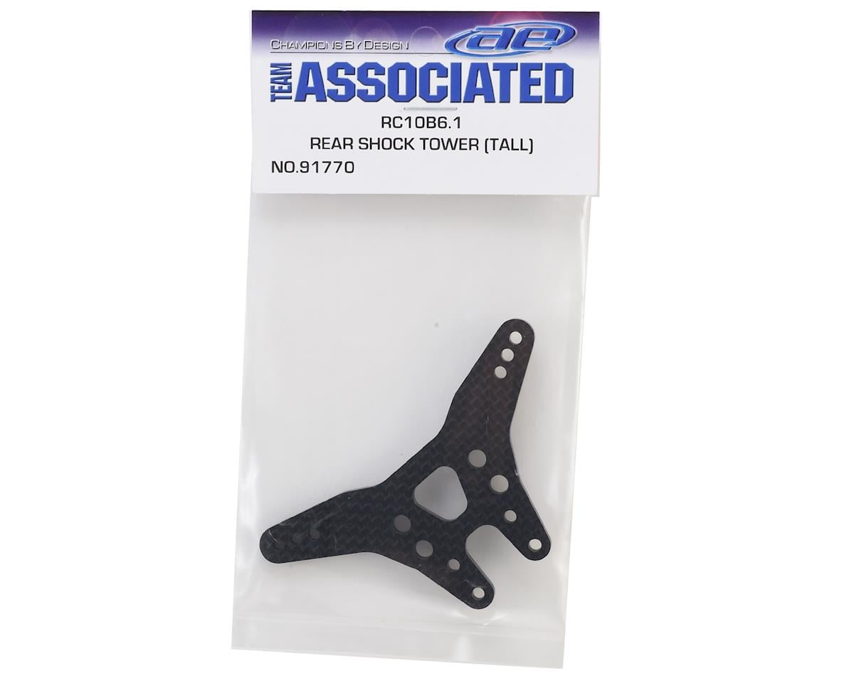 Team Associated B6.1/B6.1D Carbon Fiber Rear Shock Tower (Long)