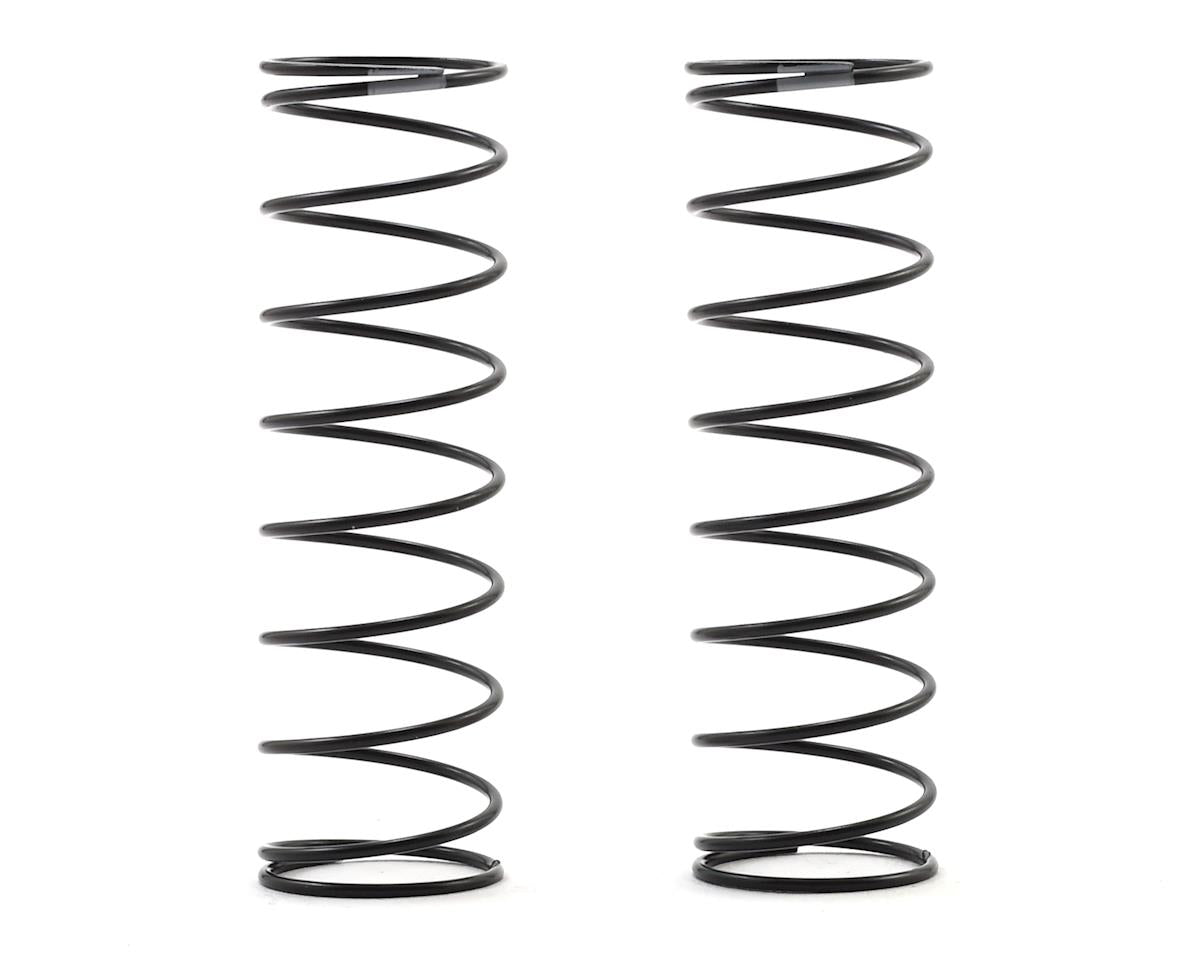 Team Associated 12mm Rear Shock Spring (2) (Gray/2.0lbs) (61mm Long)