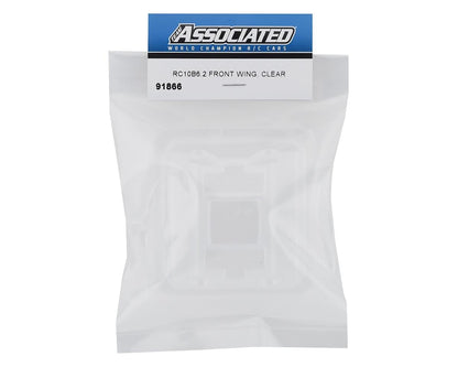 Team Associated RC10 B6.2 Front Wing (Clear) (2)