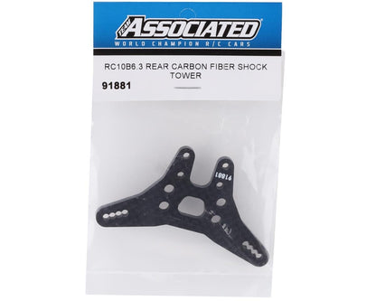 Team Associated RC10B6.3 Carbon Fiber "Wide Gull-Wing" Rear Shock Tower