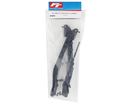 Team Associated RC10B6.4 Factory Team Side Rails (Carbon)