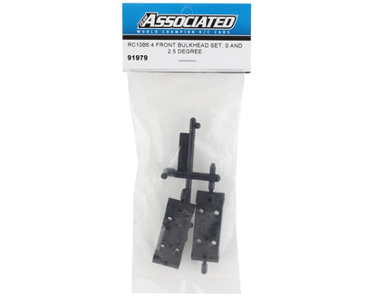 Team Associated RC10B6.4 Front Bulkhead Set (0deg/2.5deg)