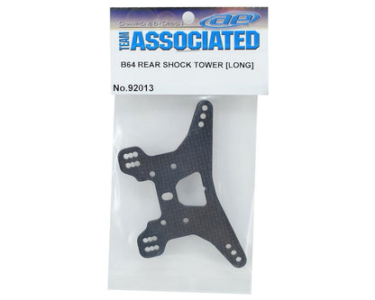 Team Associated B64 Carbon Fiber Rear Shock Tower (Long)