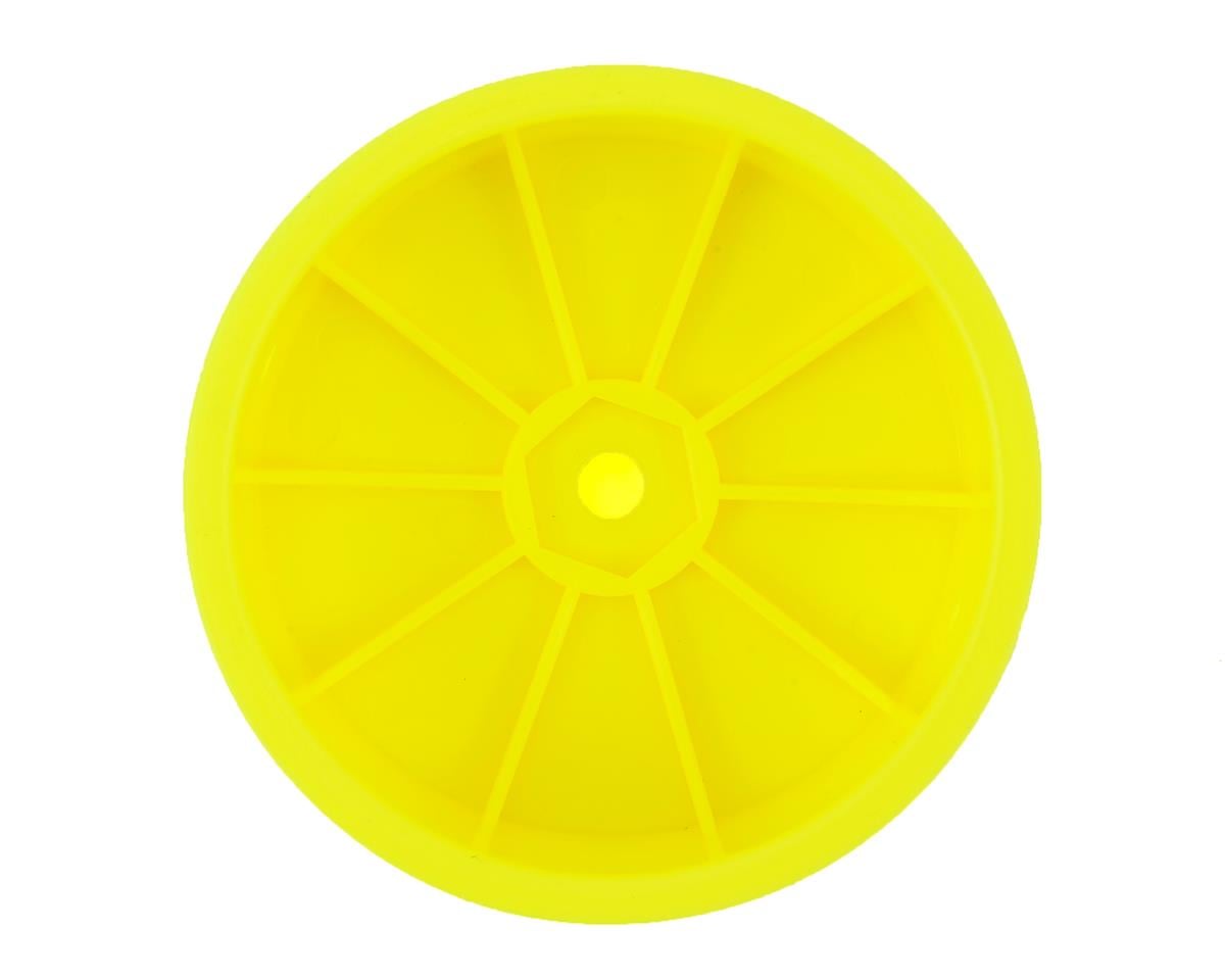 Team Associated 12mm Hex 2.2 4WD Front Buggy Wheels (2) (B64) (Yellow)