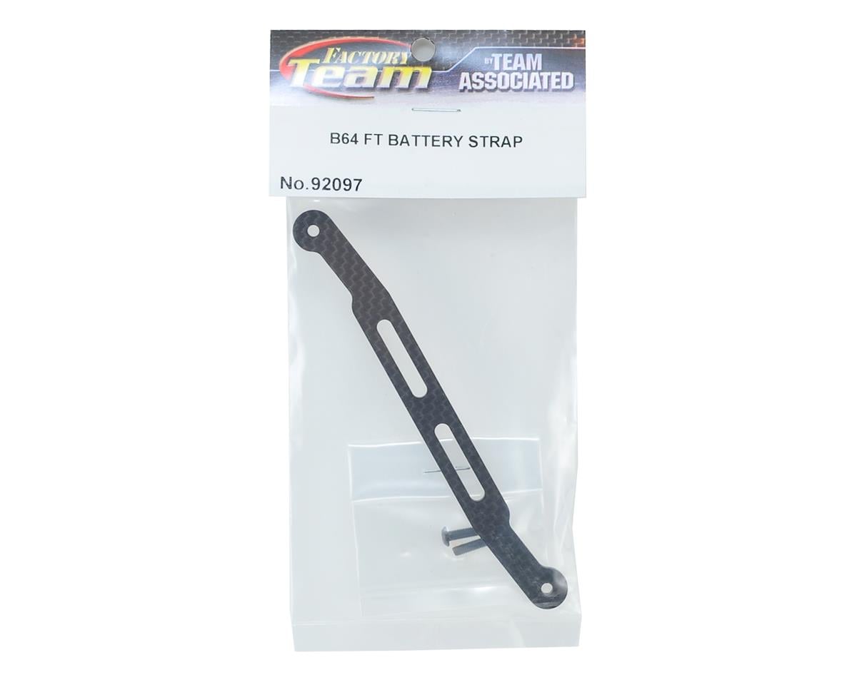 Team Associated Carbon B64 Factory Team Battery Strap