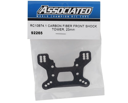 Team Associated RC10B74.1 23mm Carbon Fiber Front Shock Tower