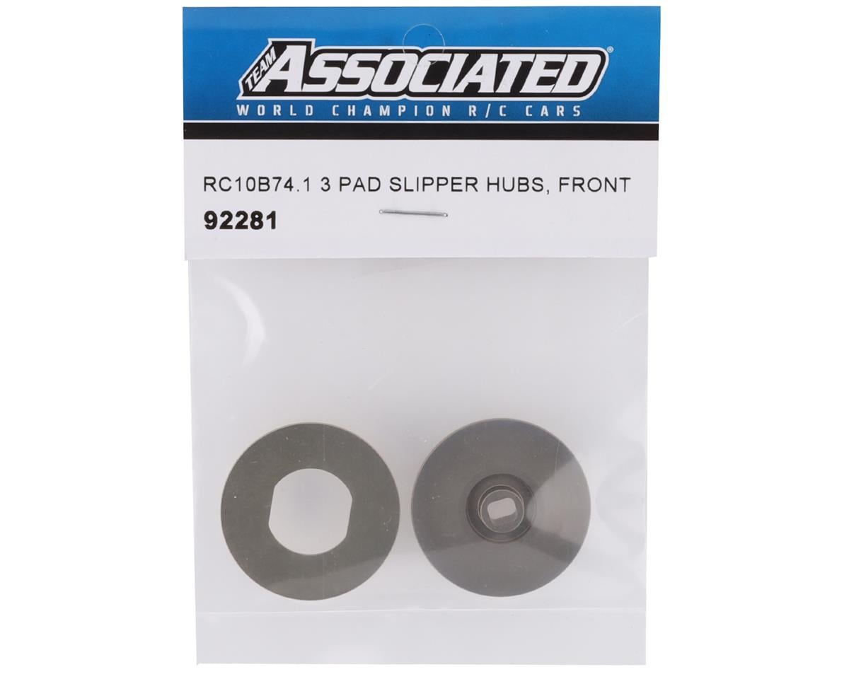 Team Associated B74.1 3-Pad Front Slipper Hubs