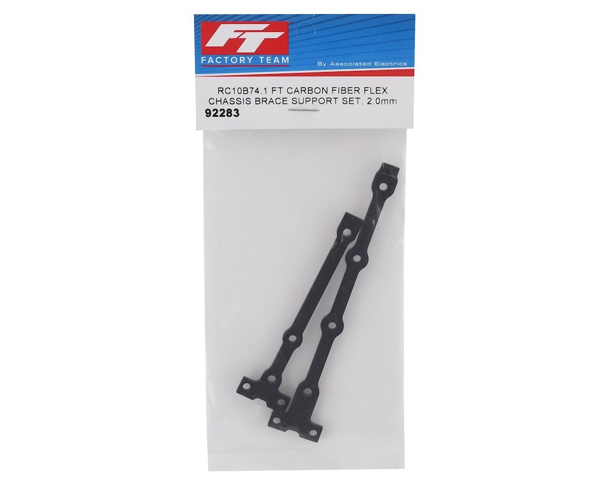 Team Associated B74.1 Factory Team 2.0mm Carbon Flex Chassis Brace Support Set
