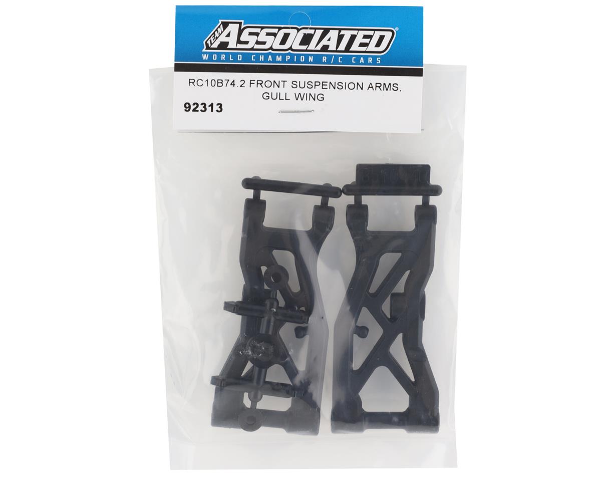 Team Associated RC10B74.2 Front Suspension Arms (Gullwing)
