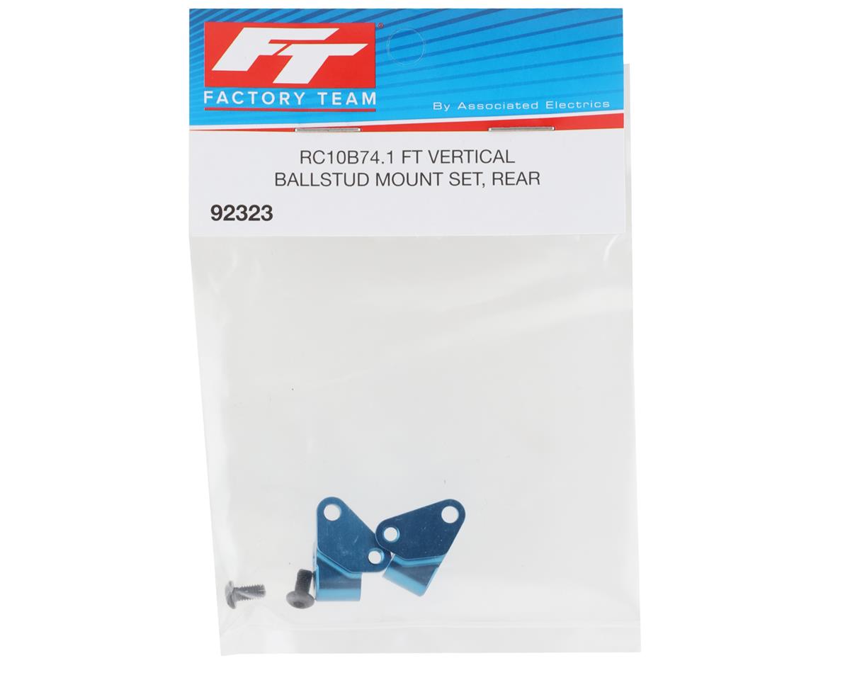 Team Associated RC10B74.1 FT Vertical Rear Ballstud Mount Set