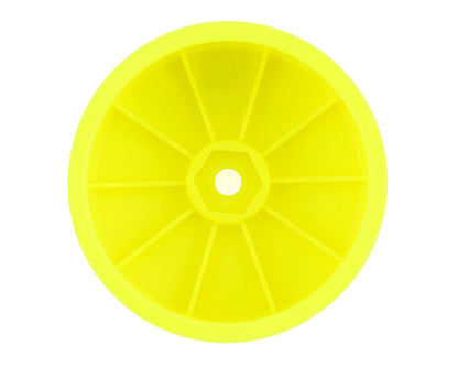 Team Associated 12mm Hex 2.2 4WD Front +1.5mm Buggy Wheels (2) (B74) (Yellow)