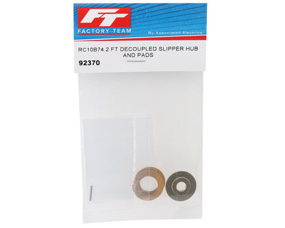 Team Associated RC10B74.2 Factory Team Decoupled Slipper Hub w/Pads