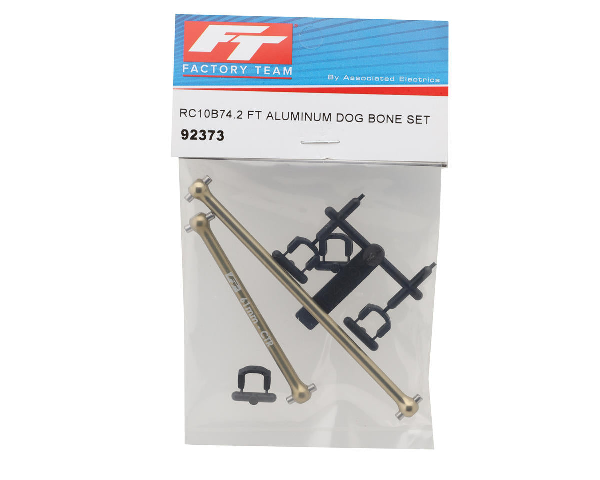 Team Associated RC10B74.2 Factory Team Aluminum Center Dogbone Set