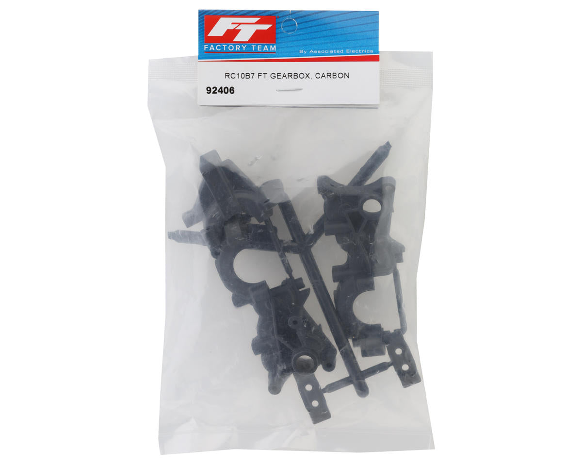 Team Associated RC10B7/RC10B7D Factory Team Laydown Gearbox (Carbon)