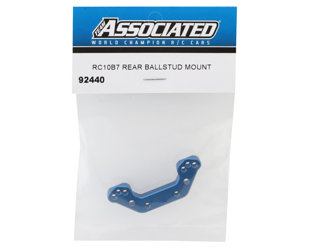 Team Associated RC10B7 Aluminum Rear Ballstud Mount