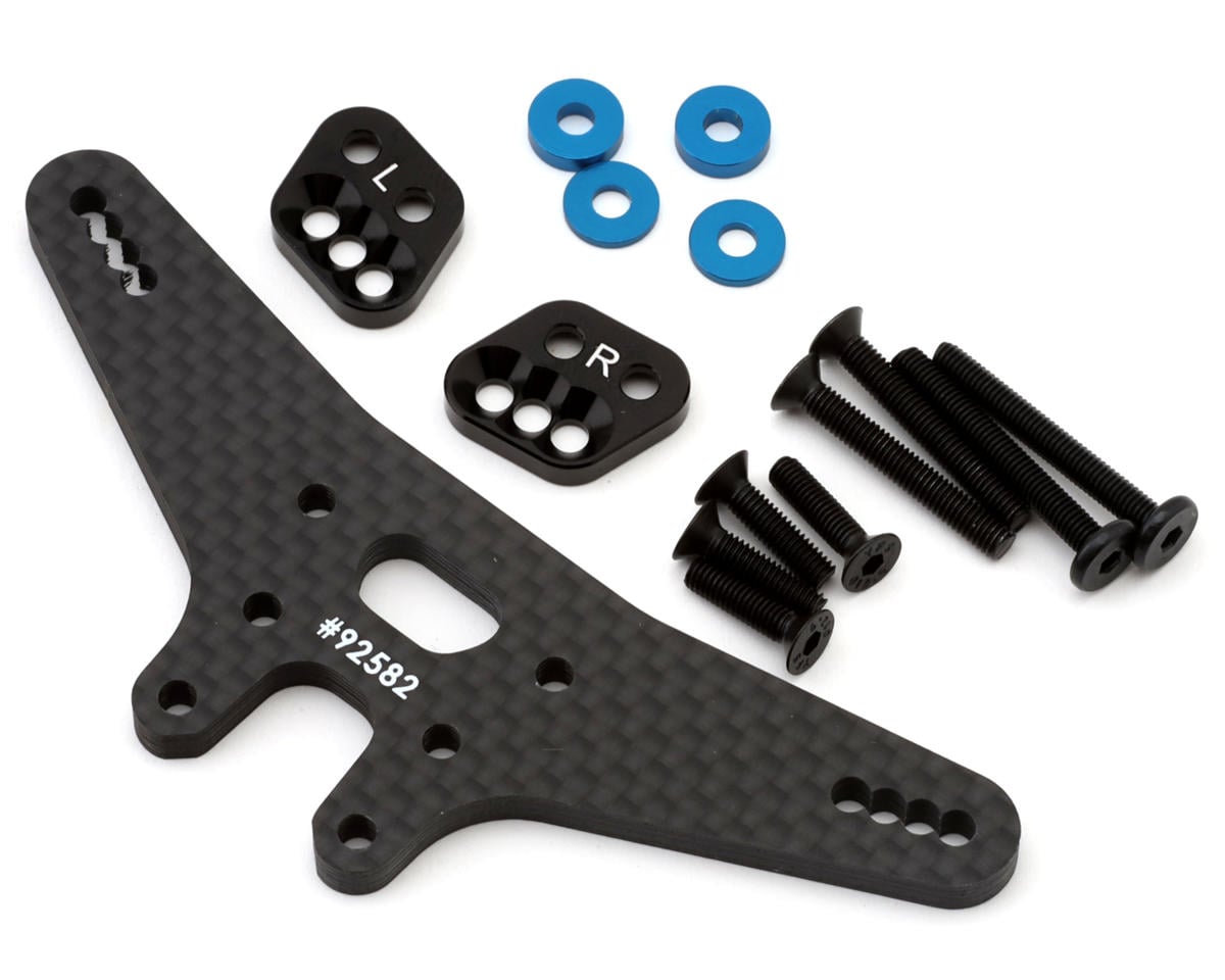 Team Associated RC10B7.1 Factory Team Gull Dropper & Rear Shock Tower Conversion