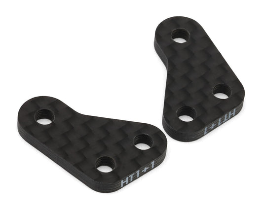 Team Associated RC10B7/B74.1 Factory Team HT Carbon Fiber Steering Block Arms
