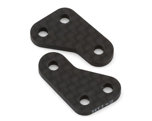 Team Associated RC10B7/B74.1 Factory Team HT Carbon Fiber Steering Block Arms