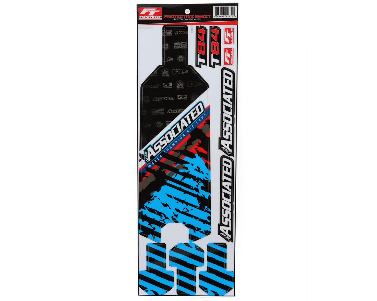 Team Associated RC10T84 Factory Team Chassis Protector Sheet