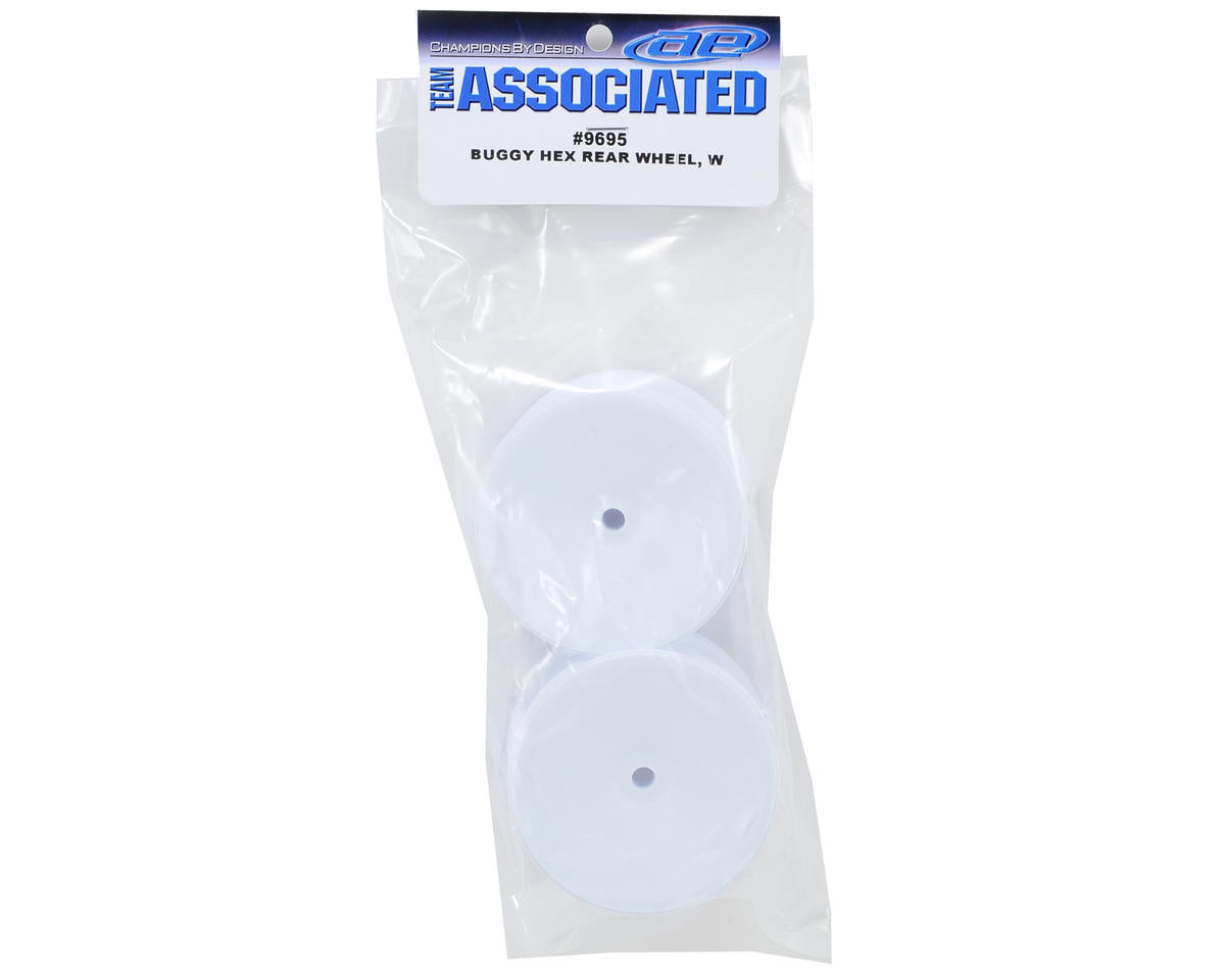 Team Associated 2.2 Rear Buggy Wheels (2) (White)