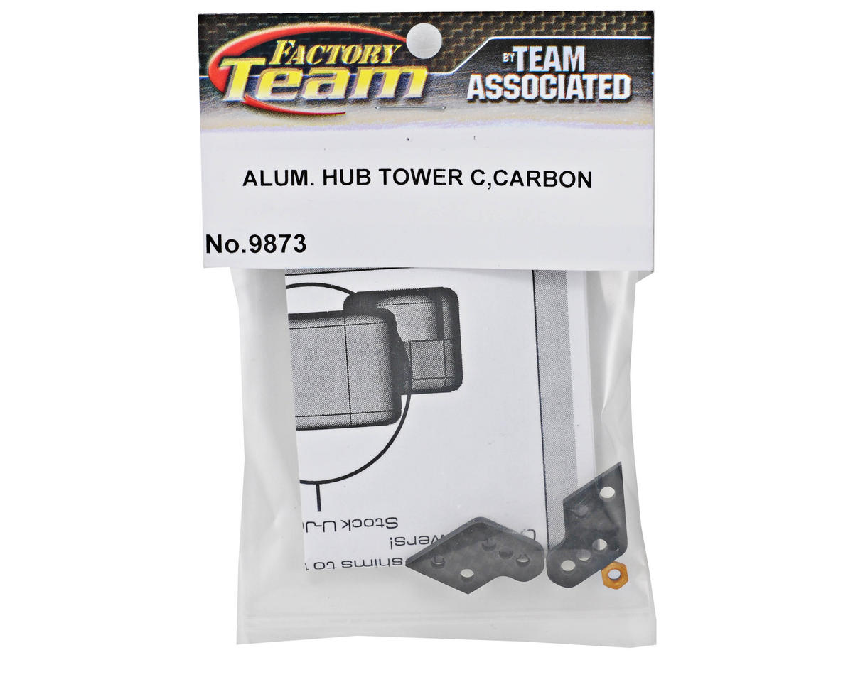 Team Associated FT Alum Hub Tower C Carbon Fiber