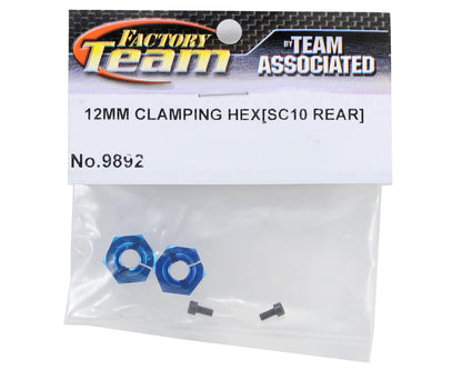 Team Associated Aluminum Clamping Wheel Hex 12mm Rear SC10 (2)