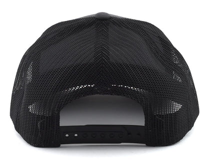 Team Associated Factory Team Logo "Flatbill" Trucker Hat (Black/Grey)