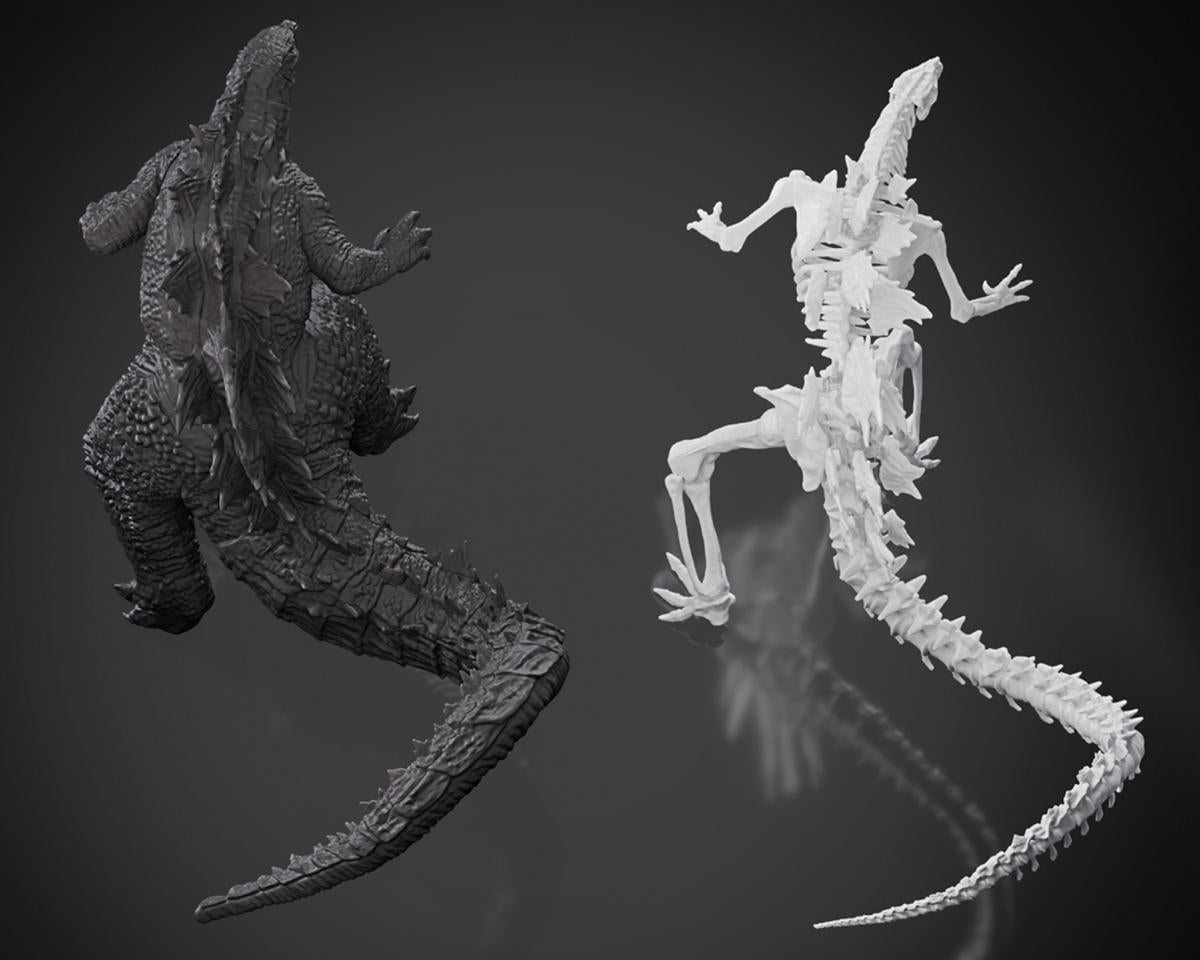 Bandai Godzilla From “Godzilla x Kong: The New Empire" 2024 Action Figure