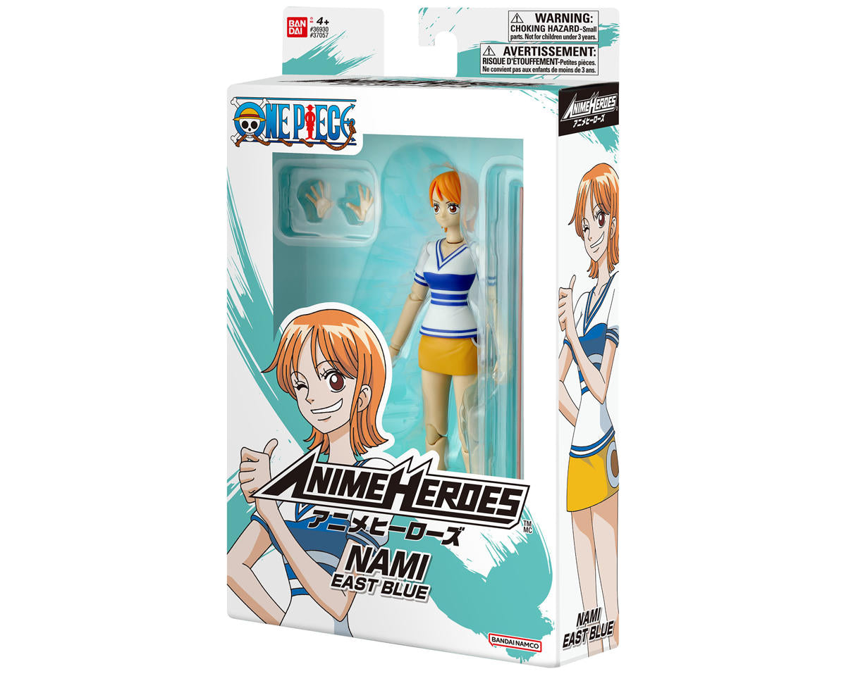Bandai Anime Heroes "One Piece" Nami East Blue Action Figure