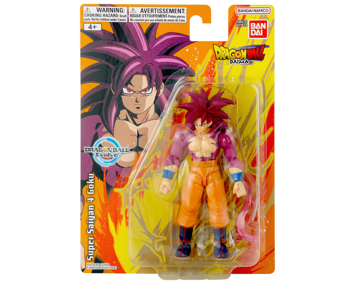 Bandai Dragon Ball Evolve "Dragon Ball DAIMA" Super Saiyan 4 Goku Action Figure