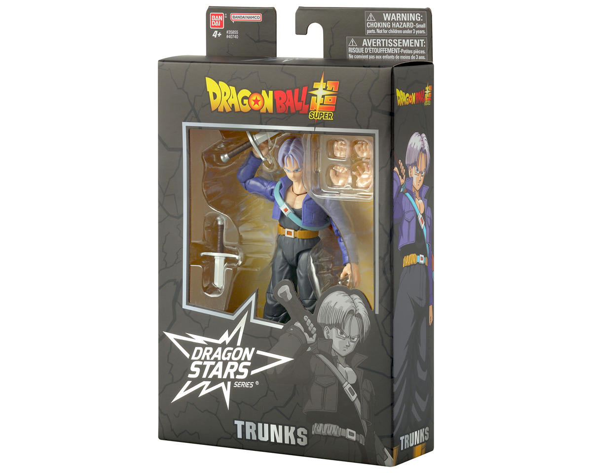 Bandai Dragon Stars Series "Dragon Ball Super" Future Trunks Action Figure Set