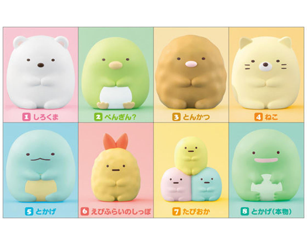 Bandai Sumikko Gurashi Friends Wave 1 Mini Figures (Box/12)
