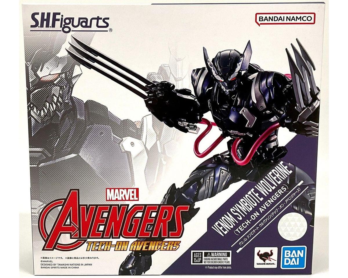Bandai "Venom Symbiote Wolverine (Tech-On Avengers), Spirits SH Figuarts