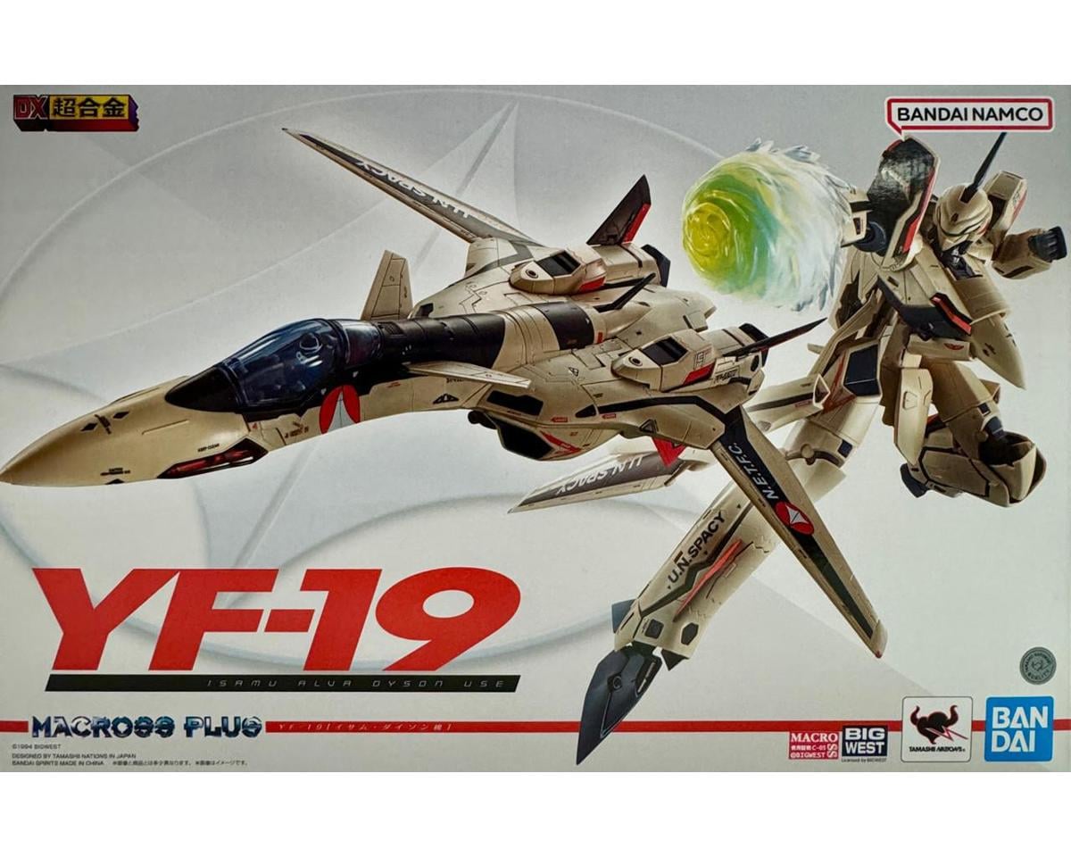 Bandai DX Chogokin YF-19 Excalibur Isamu Dyson Machine "Macross Plus" Figure