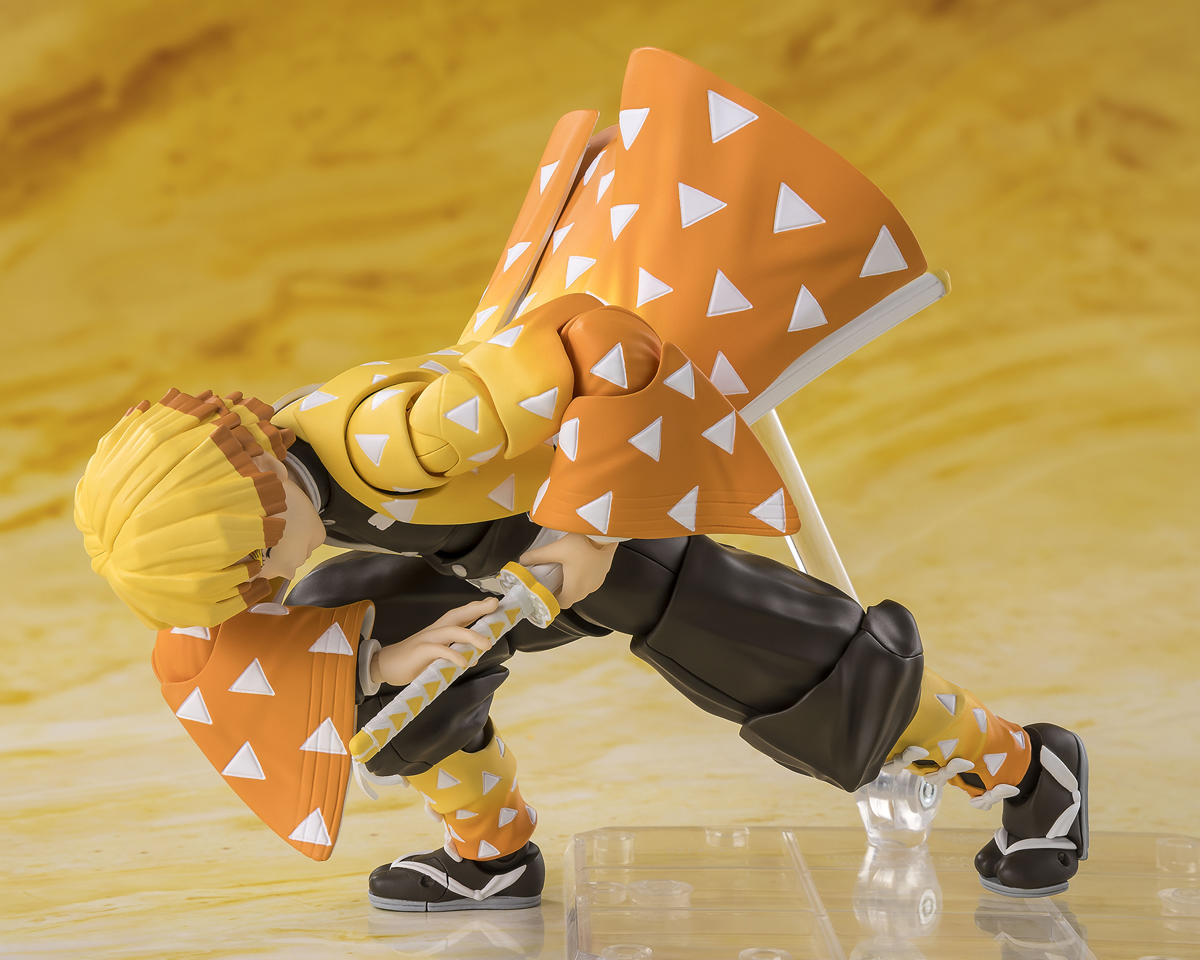 Bandai Tamashii Nations S.H. Figuarts Zenitsu Agatsuma "Demon Slayer: Kimetsu No