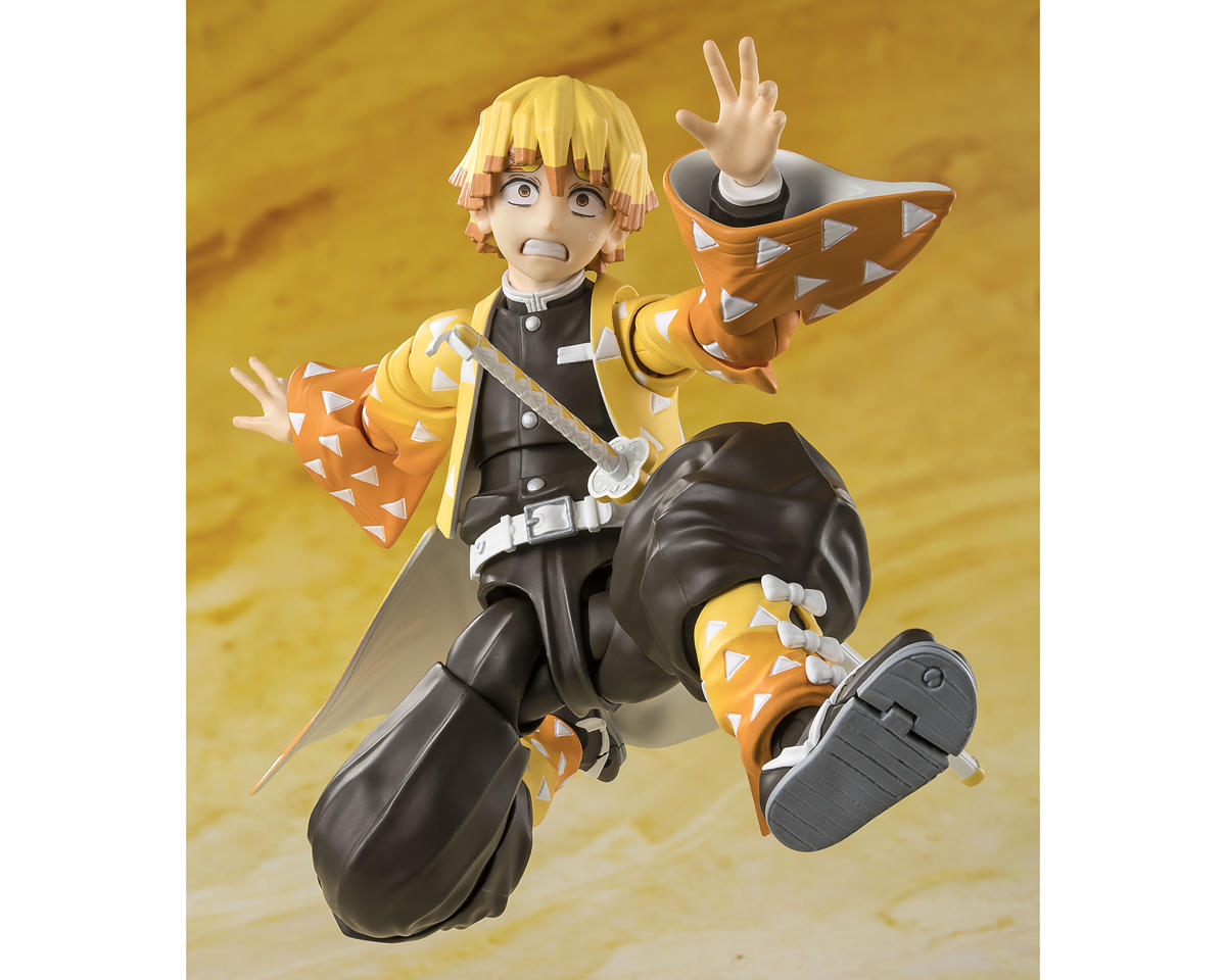Bandai Tamashii Nations S.H. Figuarts Zenitsu Agatsuma "Demon Slayer: Kimetsu No
