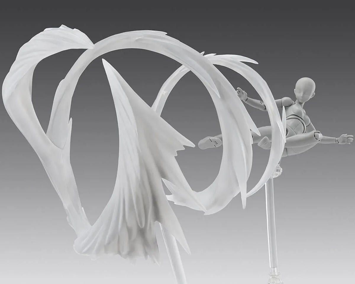 Bandai "Tamashii Effect" Wind Accessory Set for S.H. Figuarts Figures