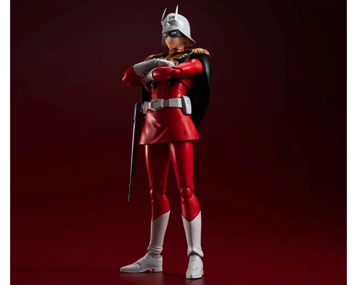 Bandai Tamashii Nations S.H. Figuarts Char Aznable "Mobile Suit Gundam" Action