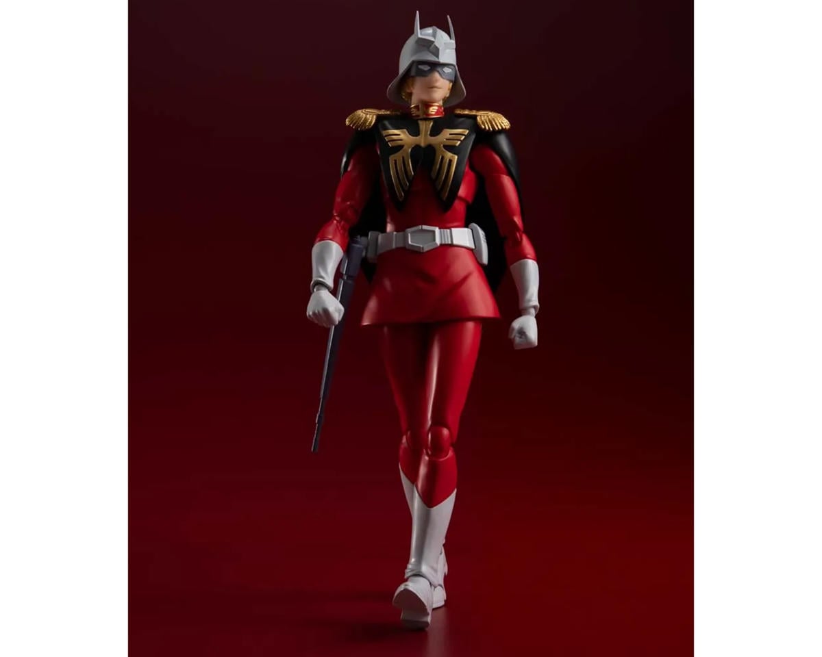 Bandai Tamashii Nations S.H. Figuarts Char Aznable "Mobile Suit Gundam" Action