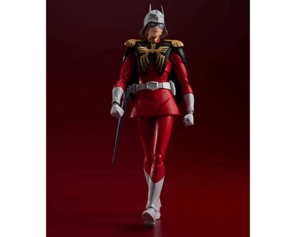 Bandai Tamashii Nations S.H. Figuarts Char Aznable "Mobile Suit Gundam" Action