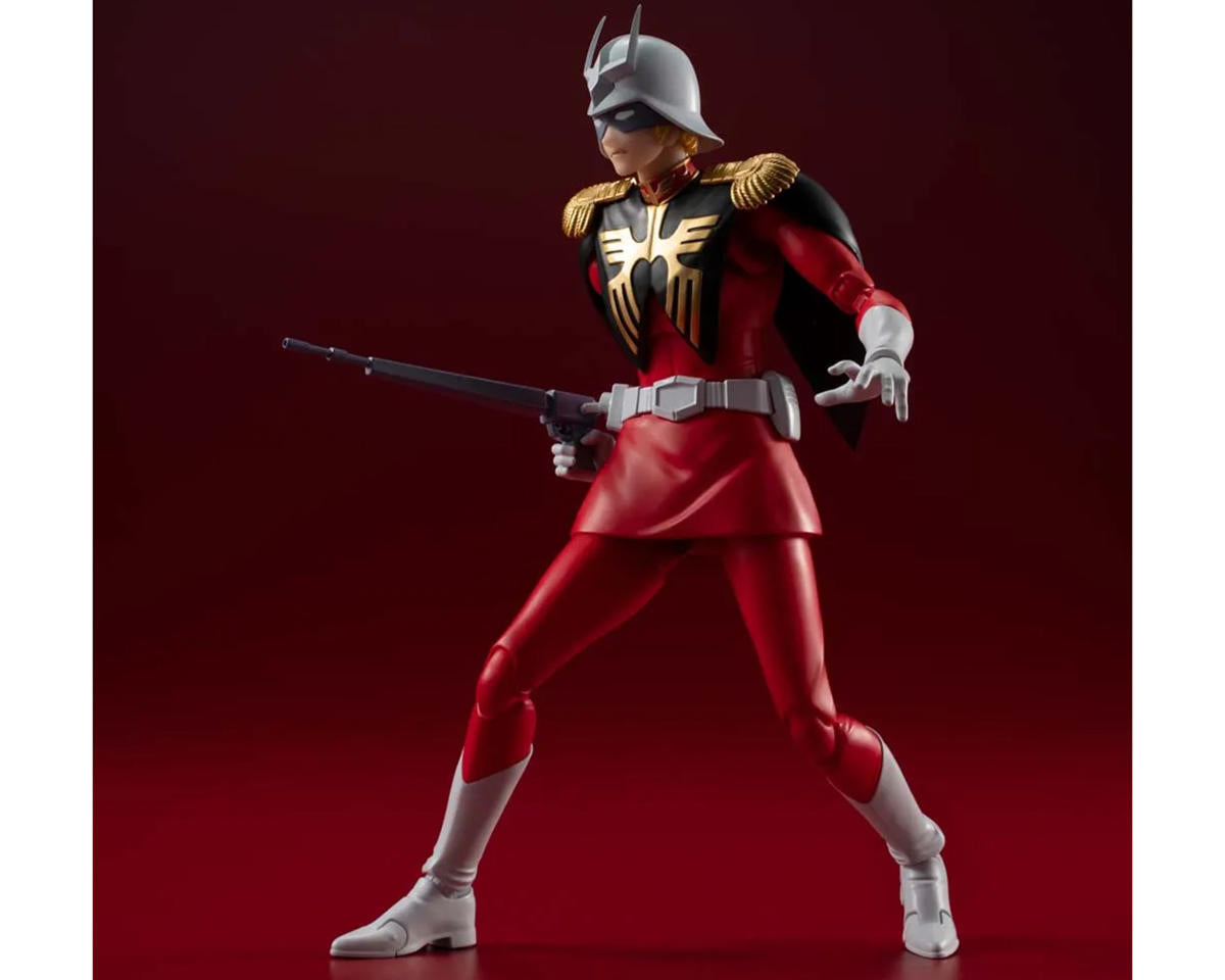 Bandai Tamashii Nations S.H. Figuarts Char Aznable "Mobile Suit Gundam" Action
