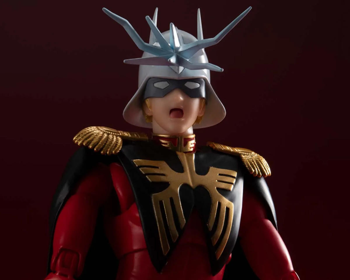 Bandai Tamashii Nations S.H. Figuarts Char Aznable "Mobile Suit Gundam" Action