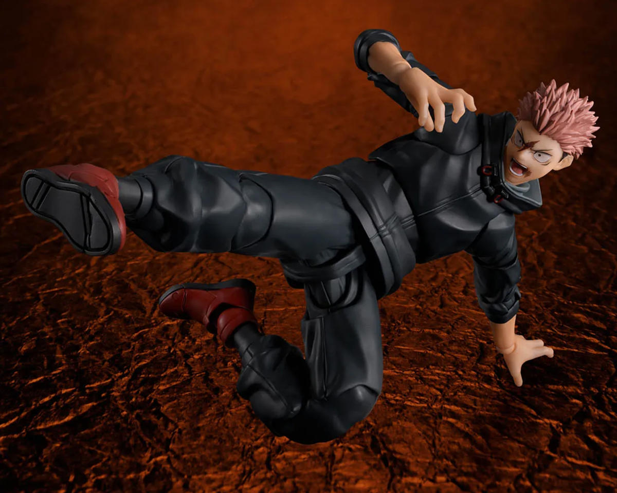 Bandai S.H. Figuarts Yuji Itadori "Jujutsu Kaisen" Sukuna's Vessel Action Figure