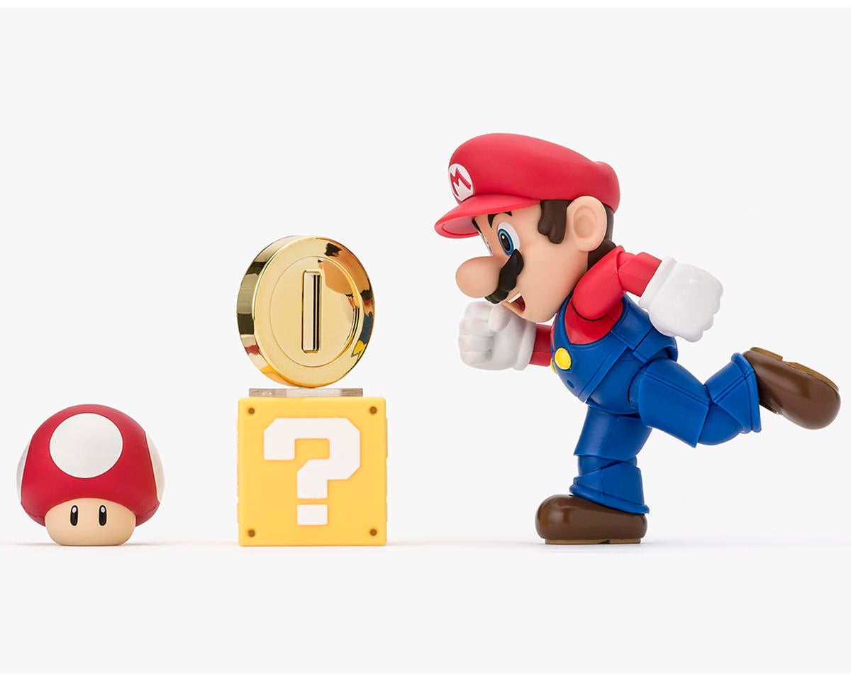 Bandai Tamashii Nations S.H. Figuarts Mario "Super Mario" Action Figure