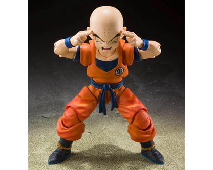 Bandai S.H. Figuarts "Dragon Ball Z" Krillin Earth's Strongest Man Action Figure