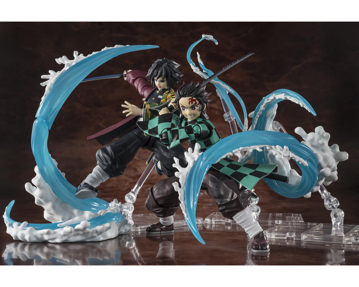 Bandai Tamashii Nations S.H. Figuarts Tanjiro & Giyu "Demon Slayer: Kimetsu No