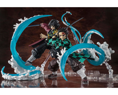Bandai Tamashii Nations S.H. Figuarts Tanjiro & Giyu "Demon Slayer: Kimetsu No