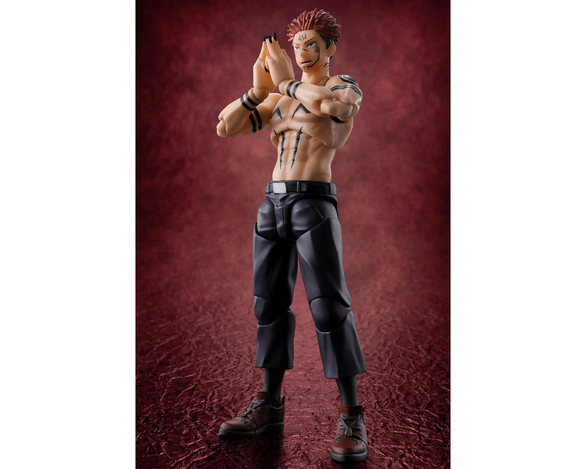 Bandai Tamashii Nations S.H. Figuarts Sukuna "Jujutsu Kaisen" Action Figure
